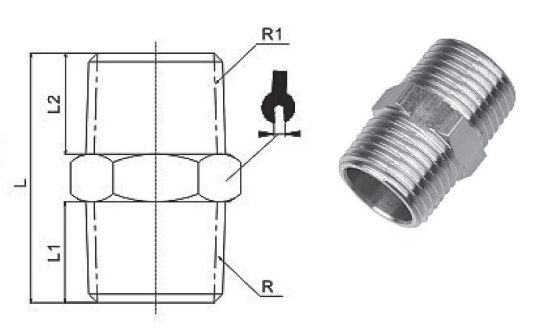 Brass Connection Fittings QT BB